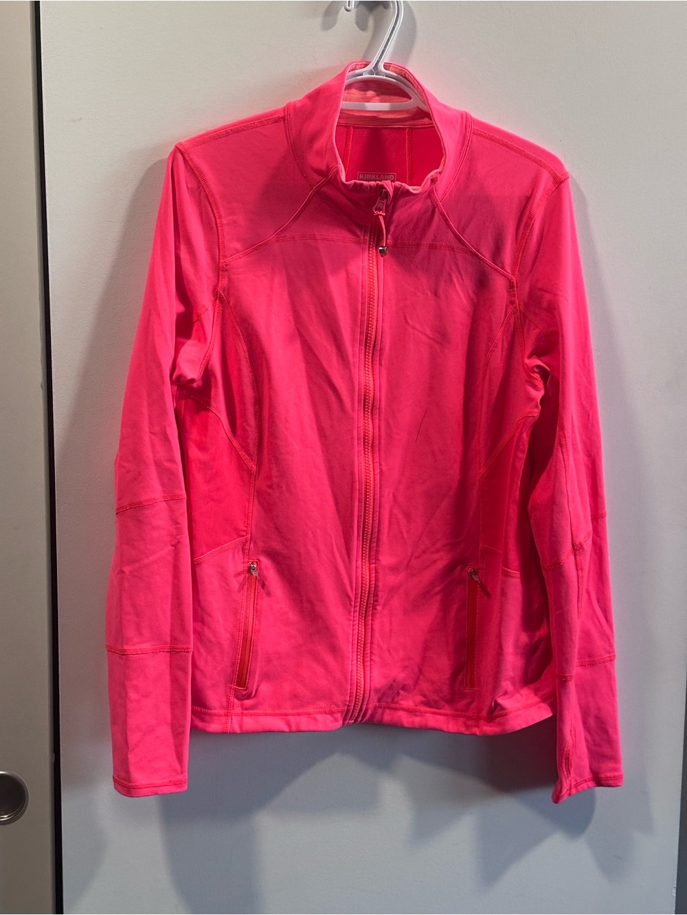 Kirkland Signature Neon Pink Full-Zip Utility Jacket